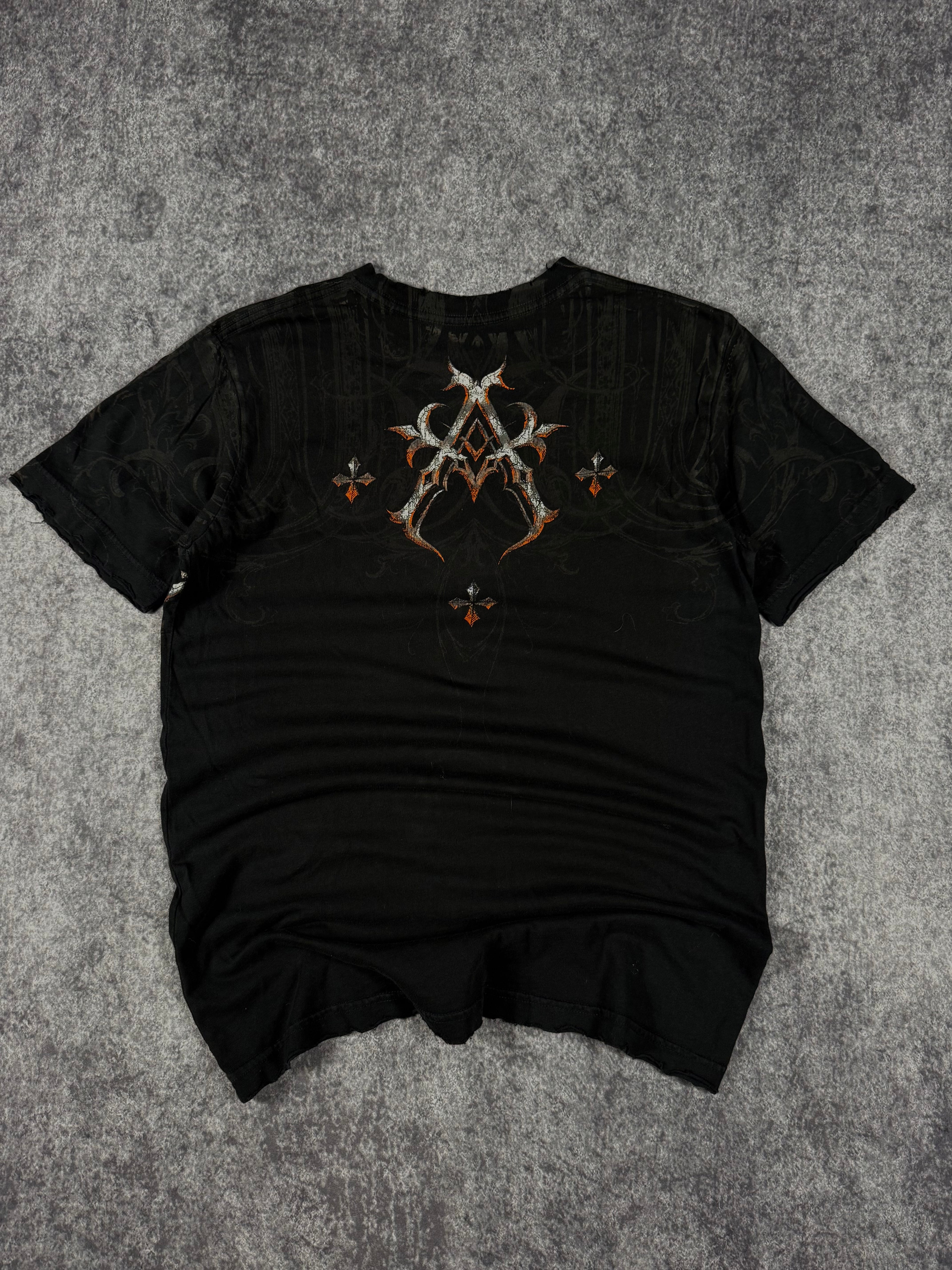 (rare) 2000s affliction shirt (S)