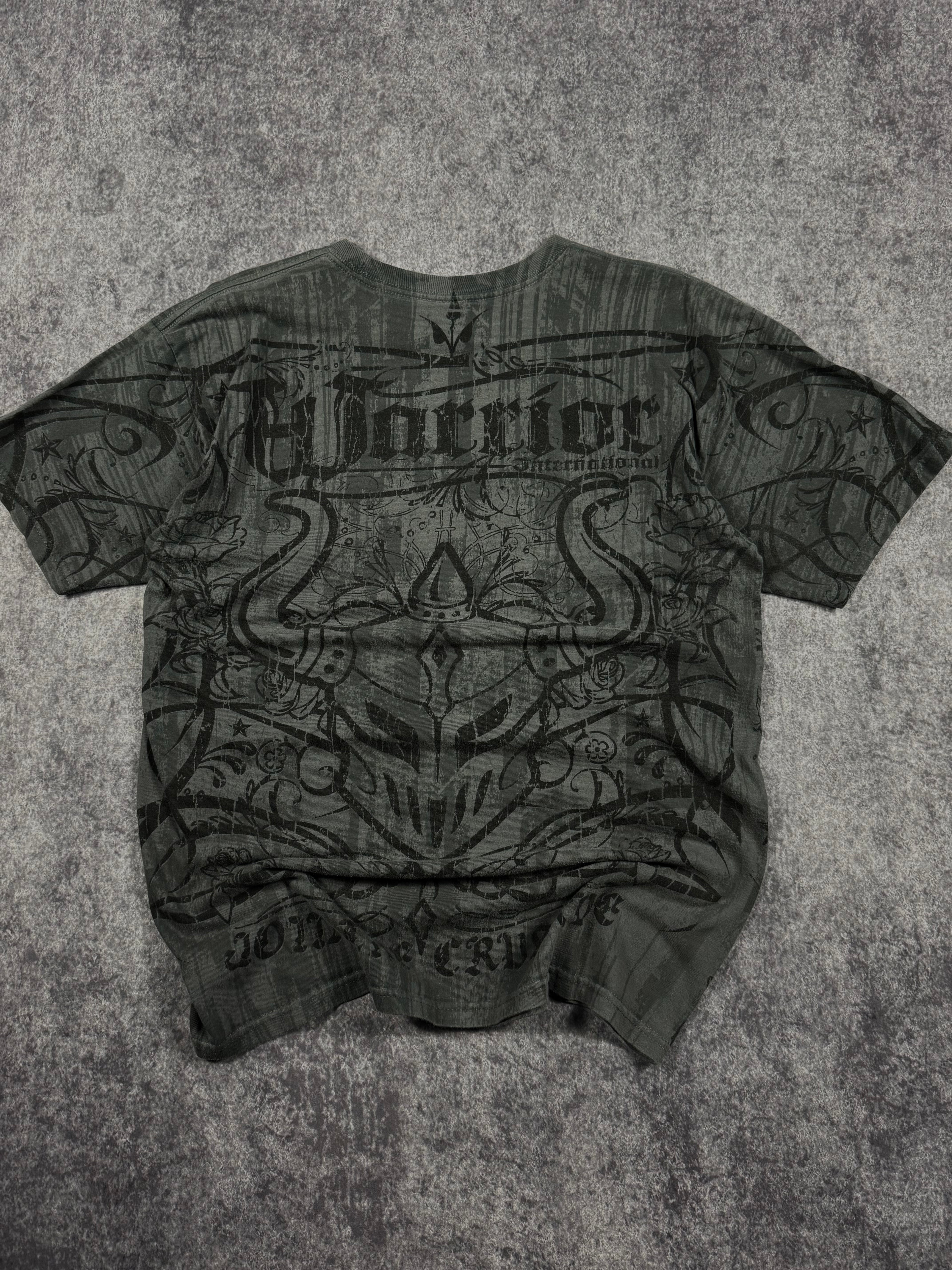 (rare) 2000s warrior shirt (M)