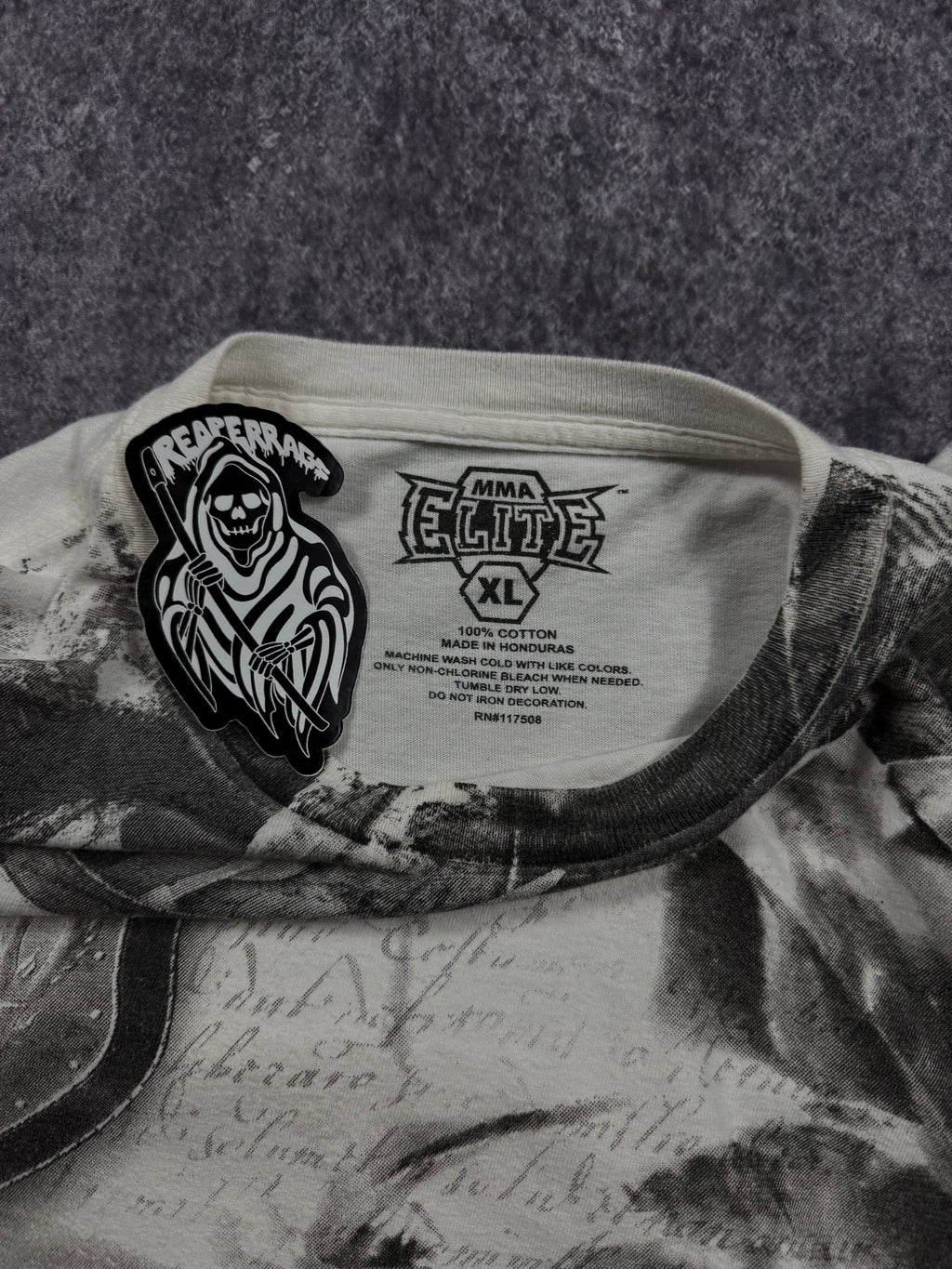 (rare) 2000s mma elite shirt (XL)