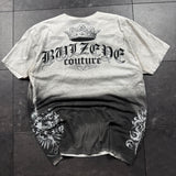 2000s Couture Rhinestone Shirt (L)