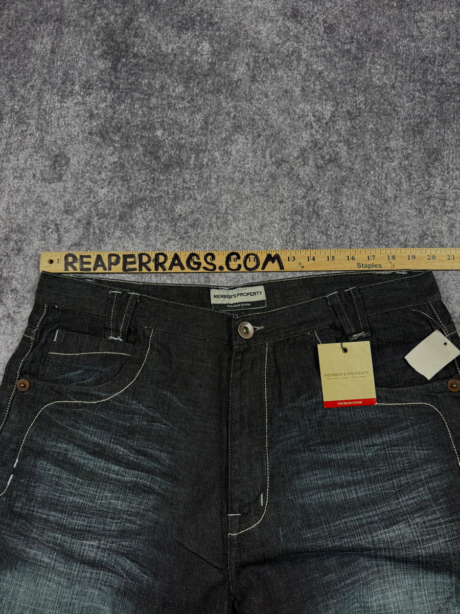 (rare) deadstock 2000s members property jeans (40x33)