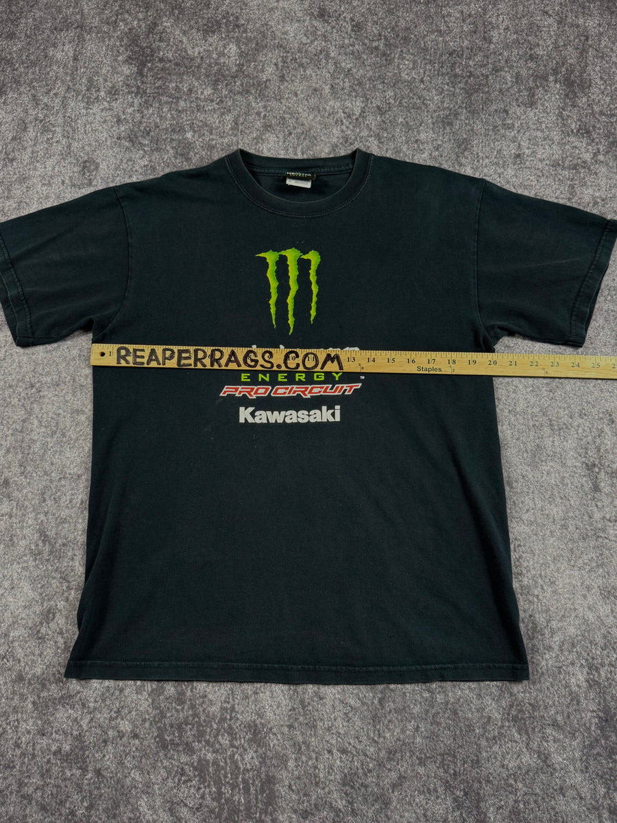 (rare) 2000s monster energy shirt (M)