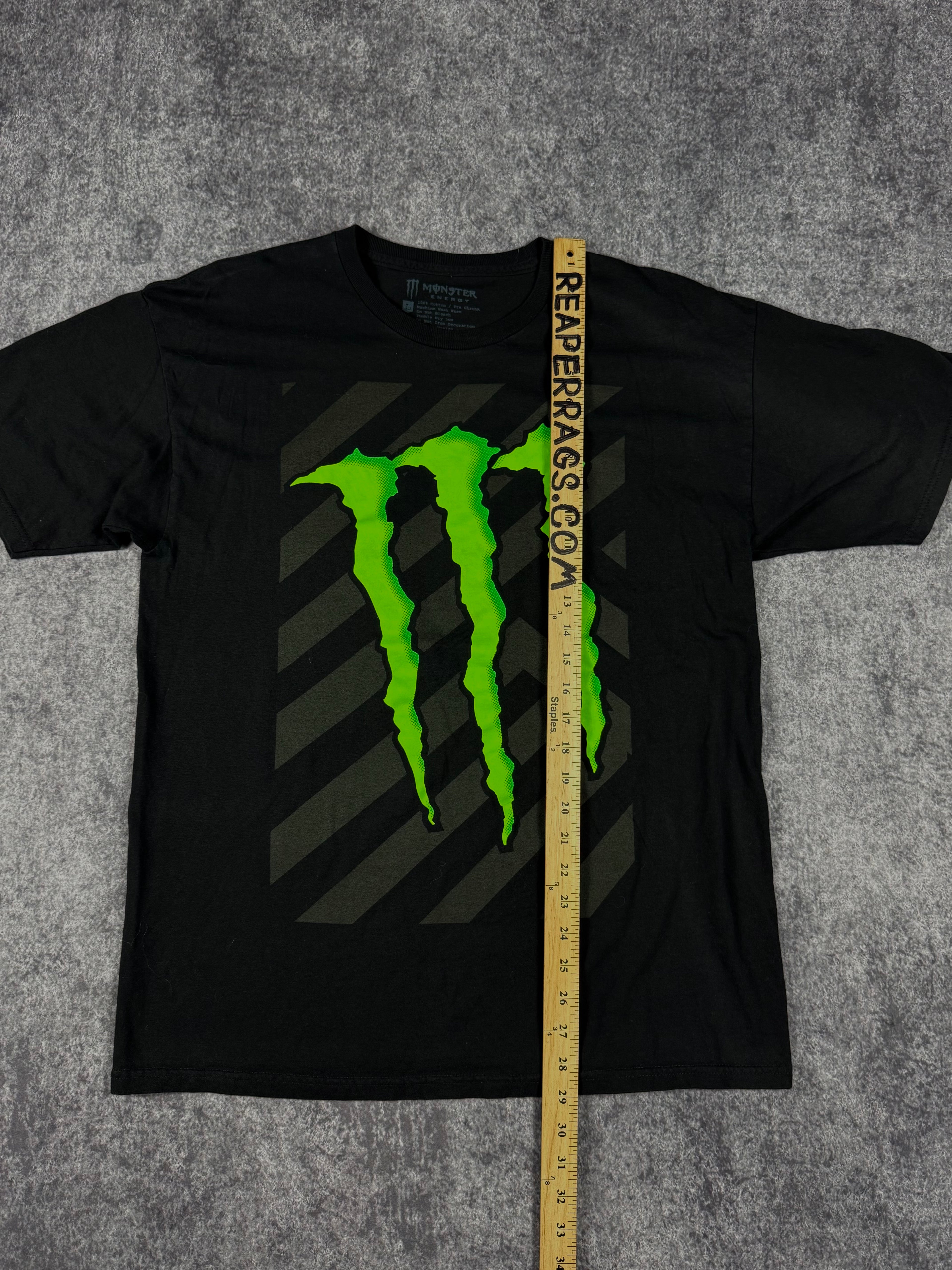 (rare) 2000s monster energy shirt (L)
