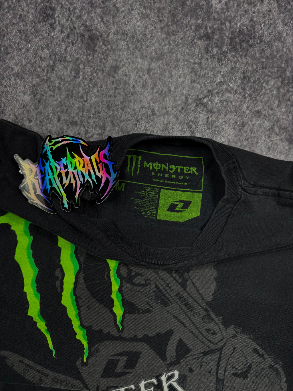 2000s monster energy shirt (M)