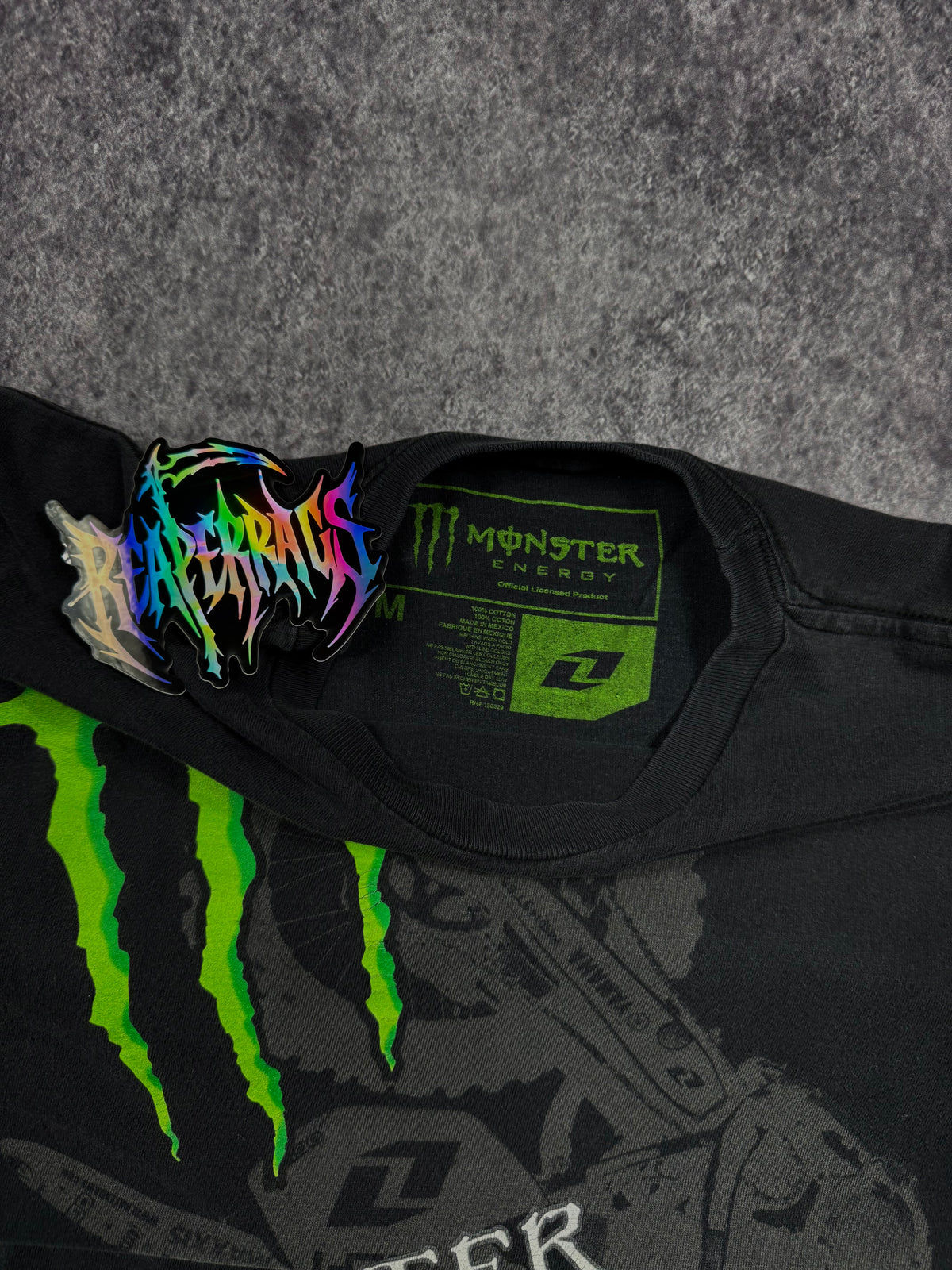 2000s monster energy shirt (M)