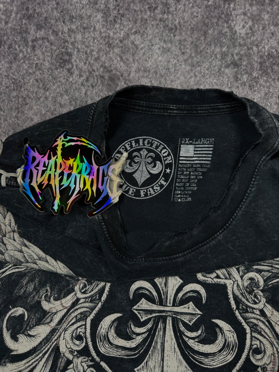 (rare) 2000s affliction shirt (XXL)