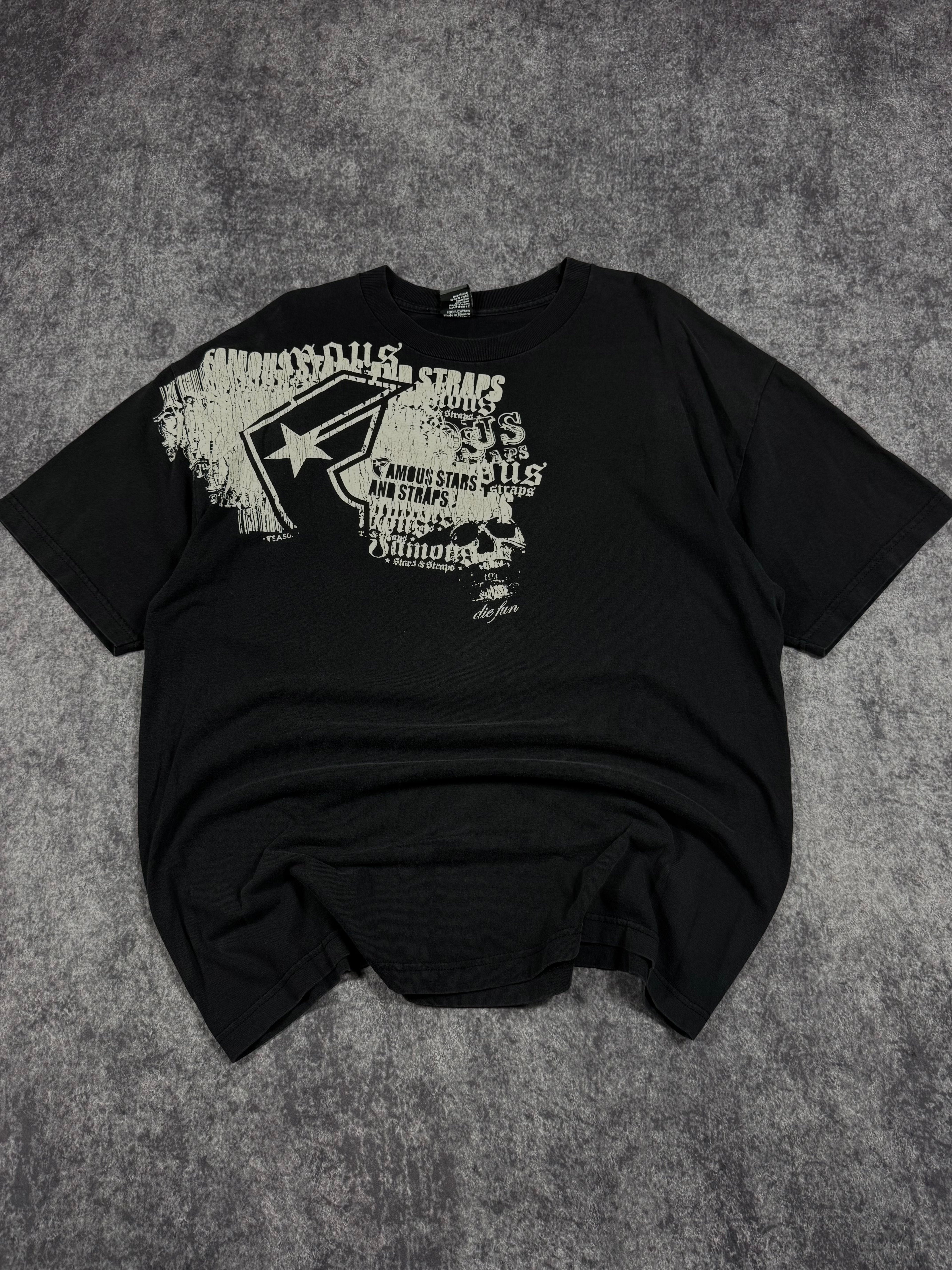 2000s famous stars & straps shirt (XL)