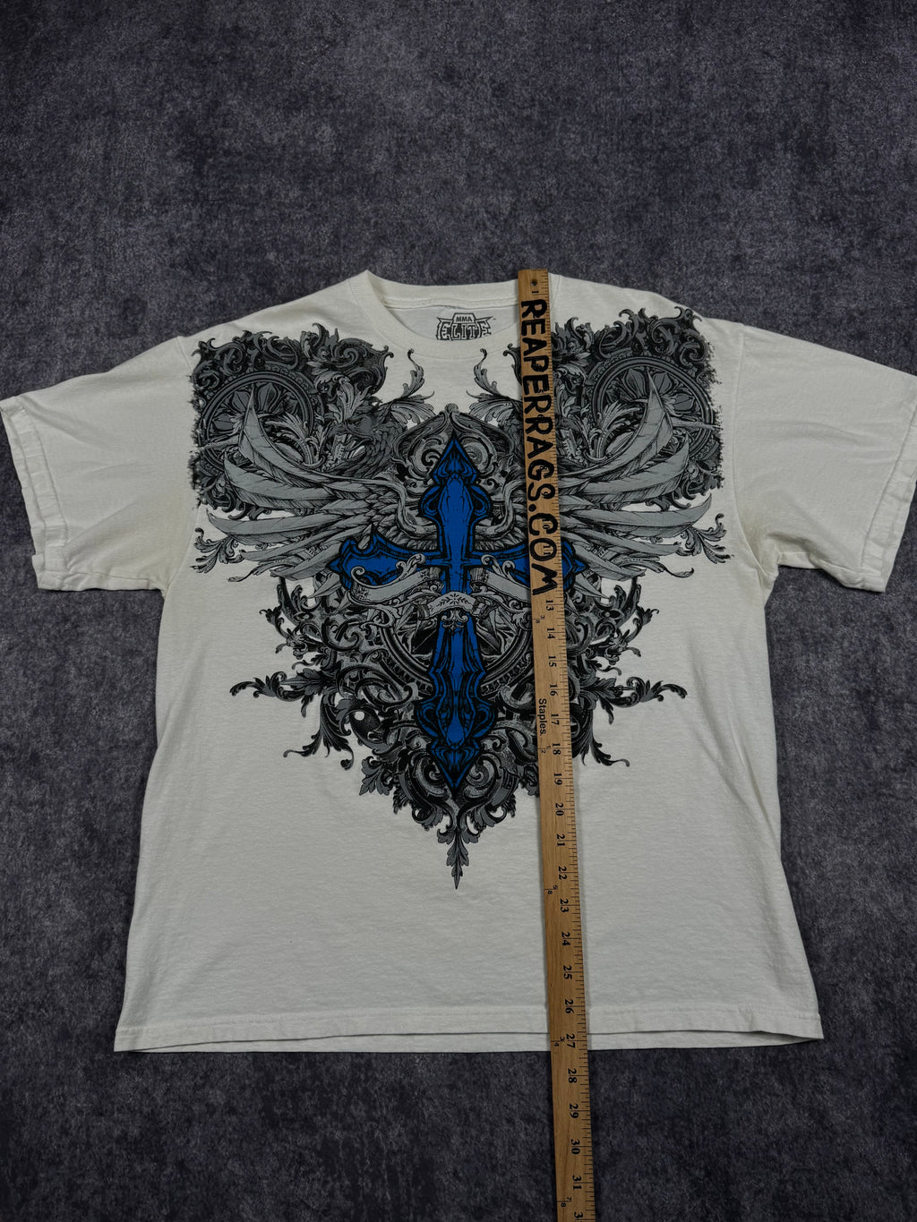 (rare) 2000s mma elite shirt (L)