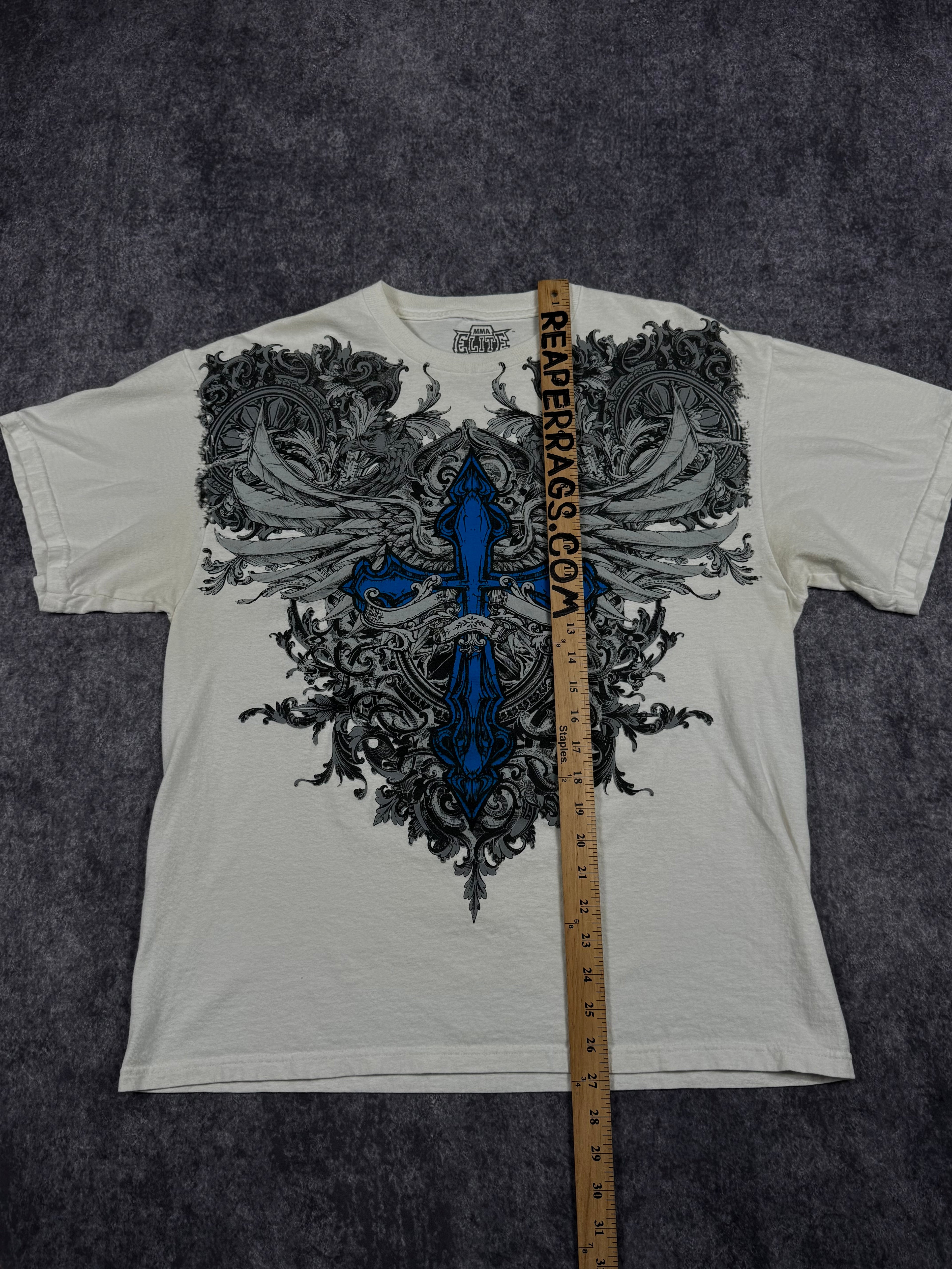 (rare) 2000s mma elite shirt (L)