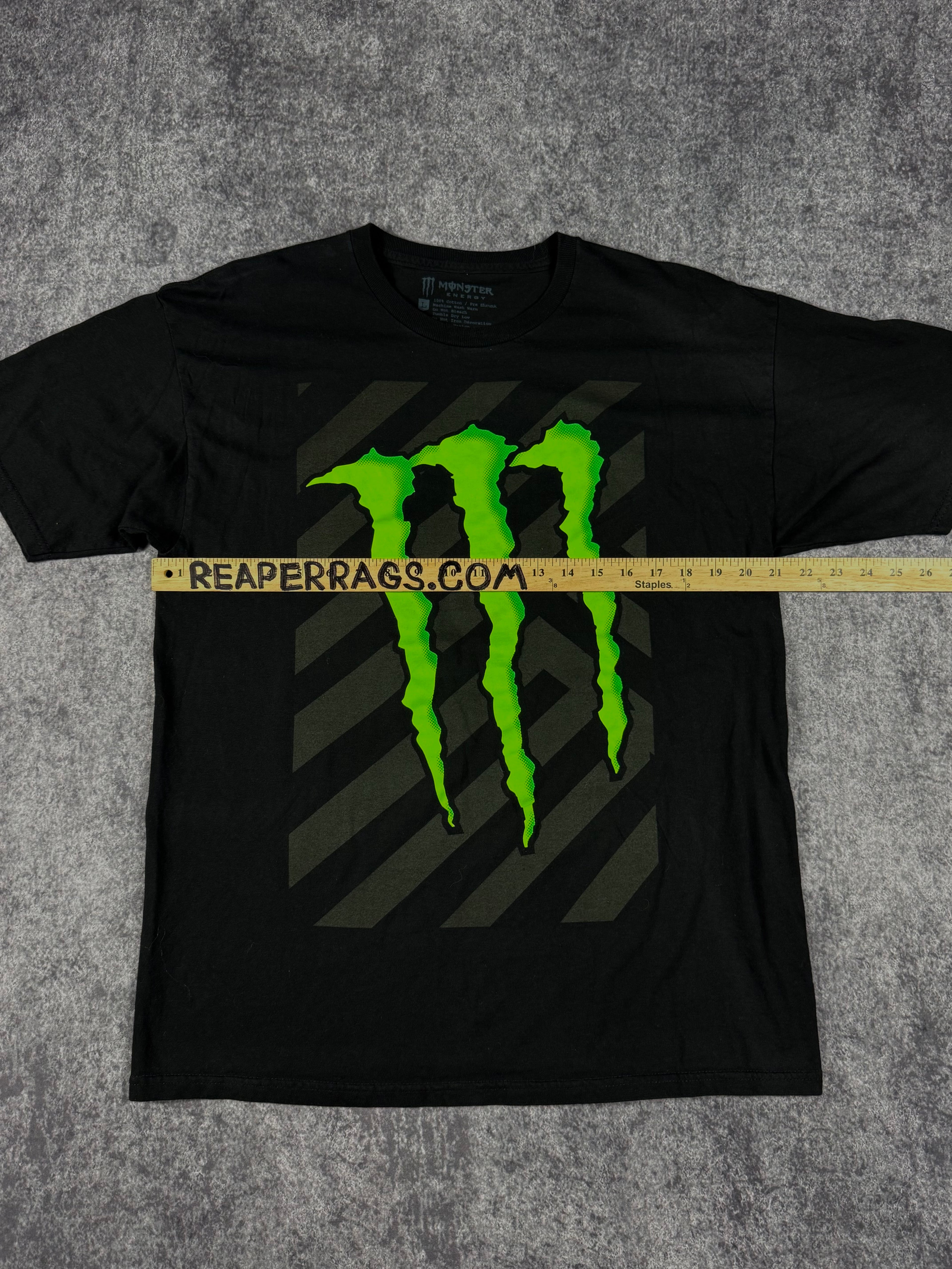 (rare) 2000s monster energy shirt (L)