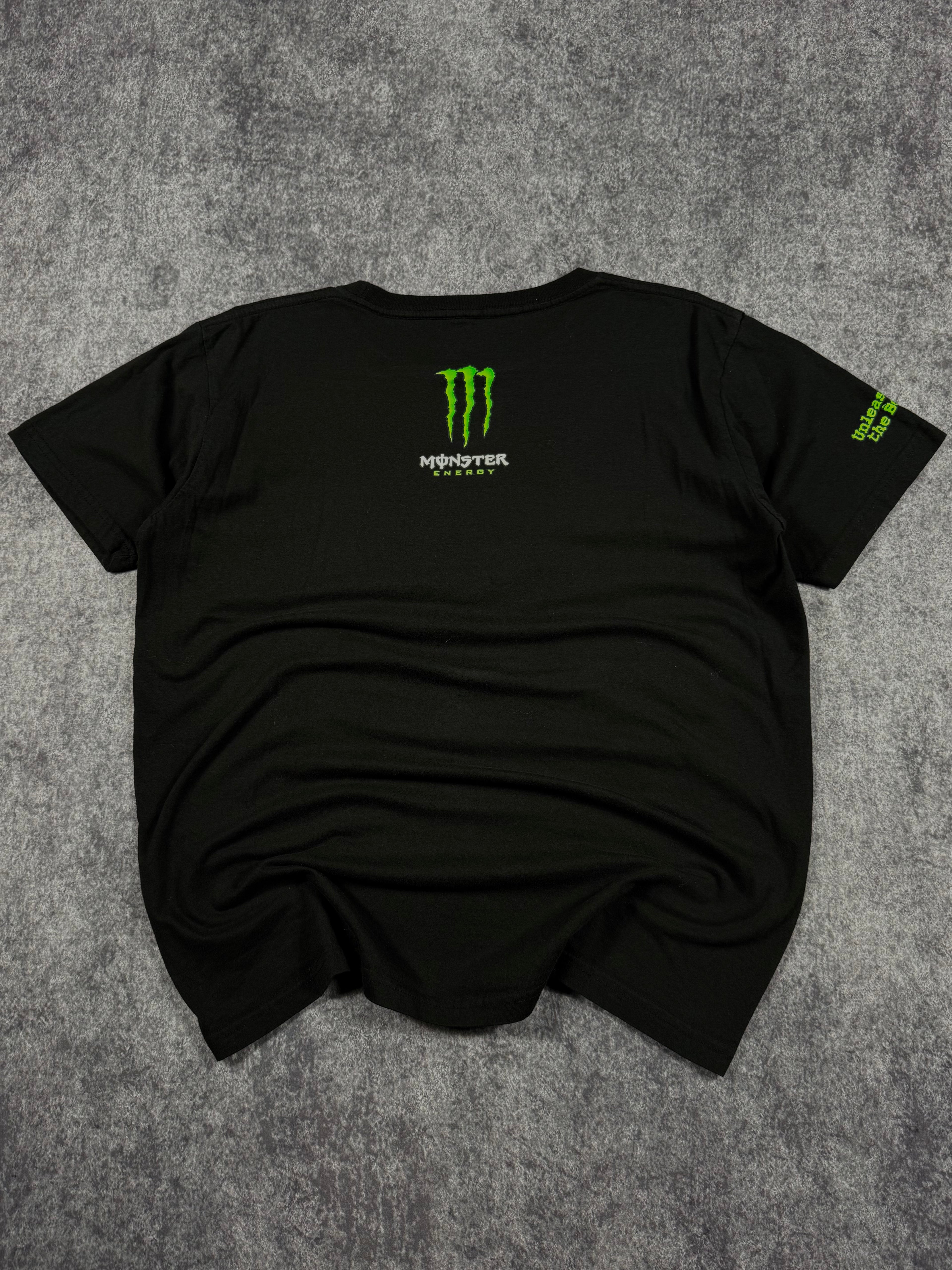 (rare) 2000s monster energy shirt (L)