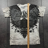 2000s Xzavier Rhinestone Shirt (M)