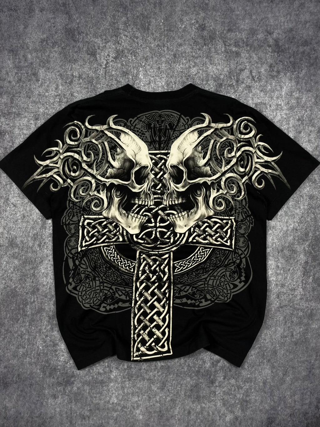 (GRAIL) 2000s ROCK EAGLE SHIRT (L)