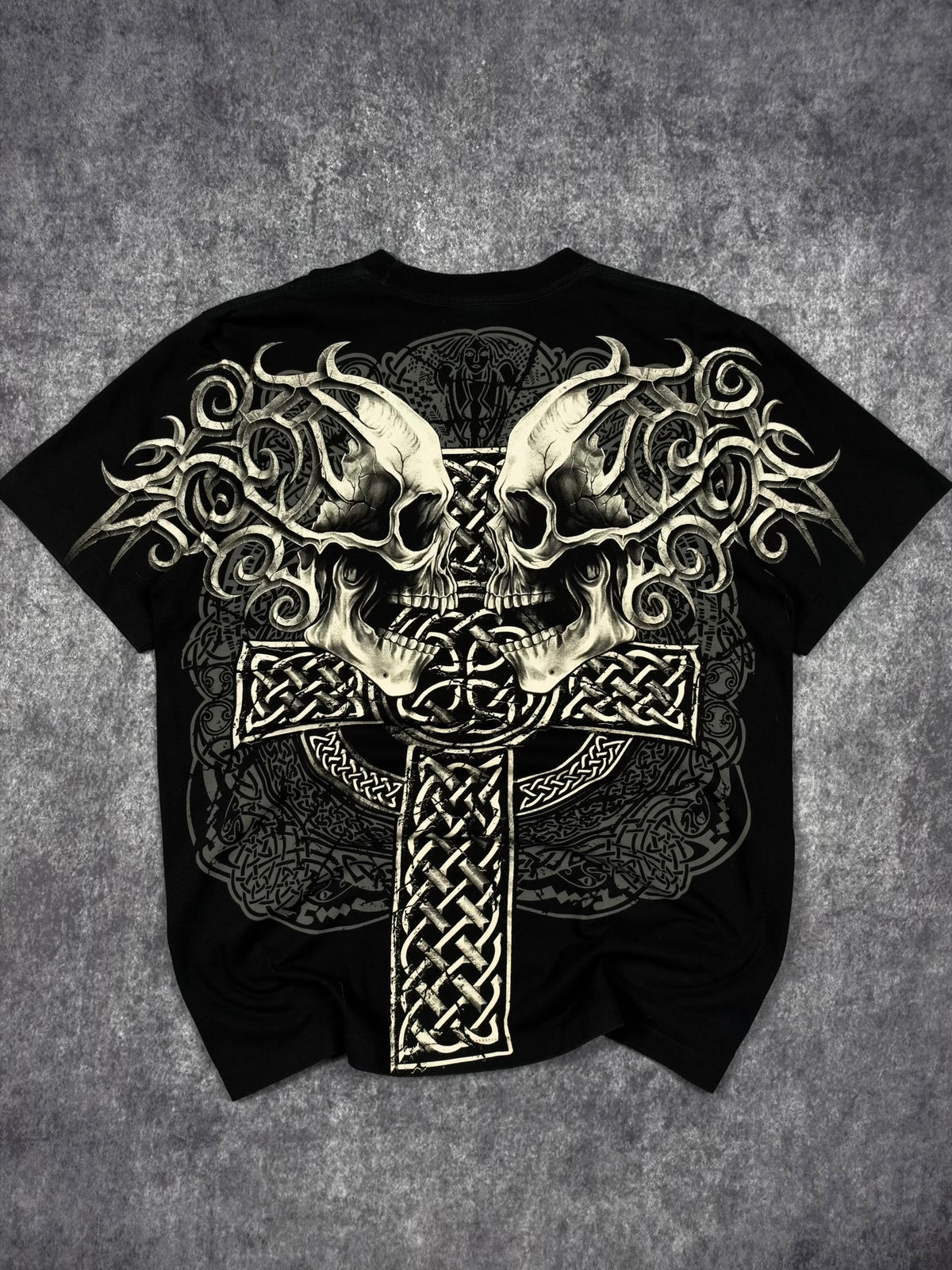 (GRAIL) 2000s ROCK EAGLE SHIRT (L)