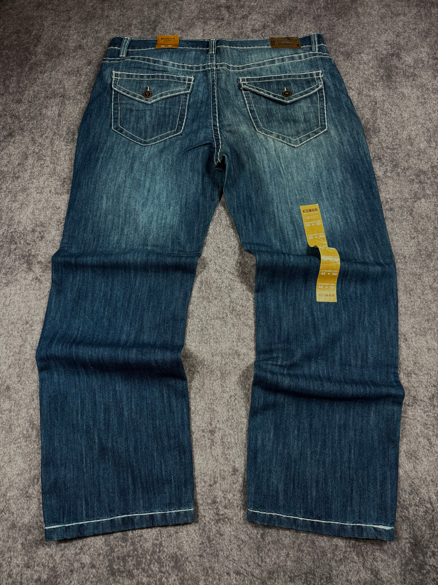 (rare) deadstock 2000s koman jeans (42x30)