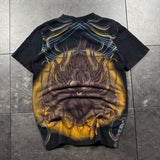 (rare) 2000s Christian Audigier Rhinestone Shirt (S)