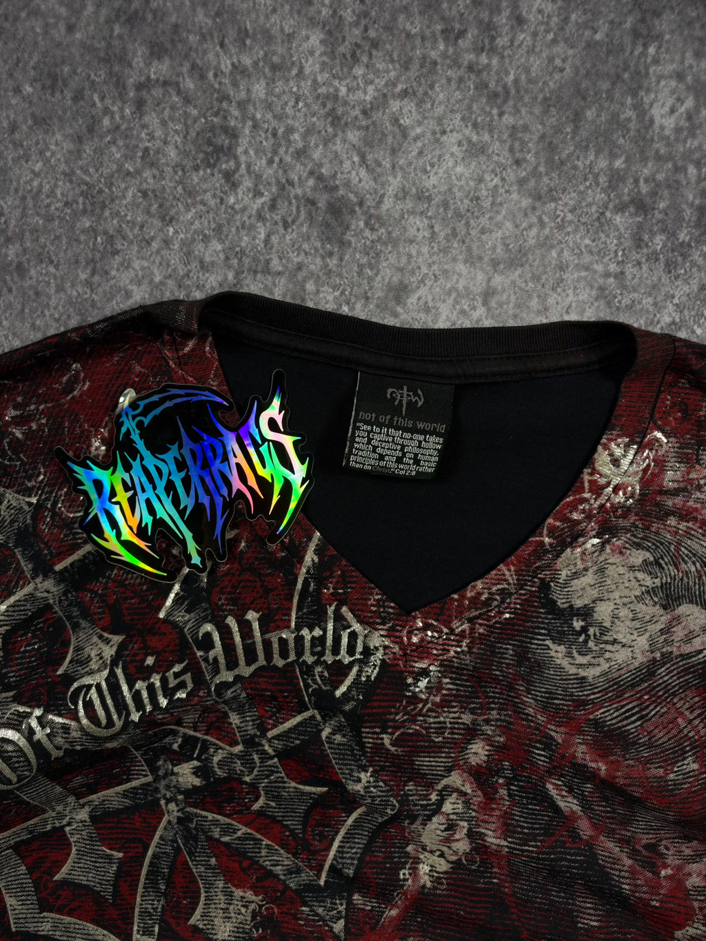 (RARE) 2000S NOT OF THIS WORLD SHIRT (S)