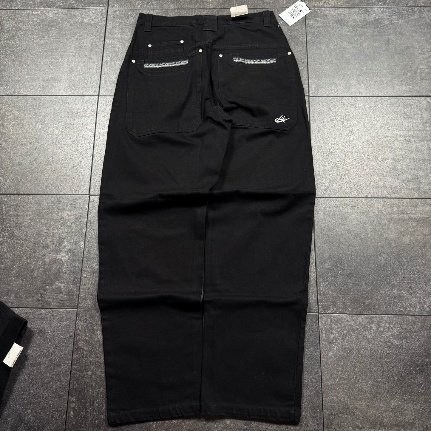 Y2K Deadstock JNCO Style Baggy Hedz Up Jeans (32x33)