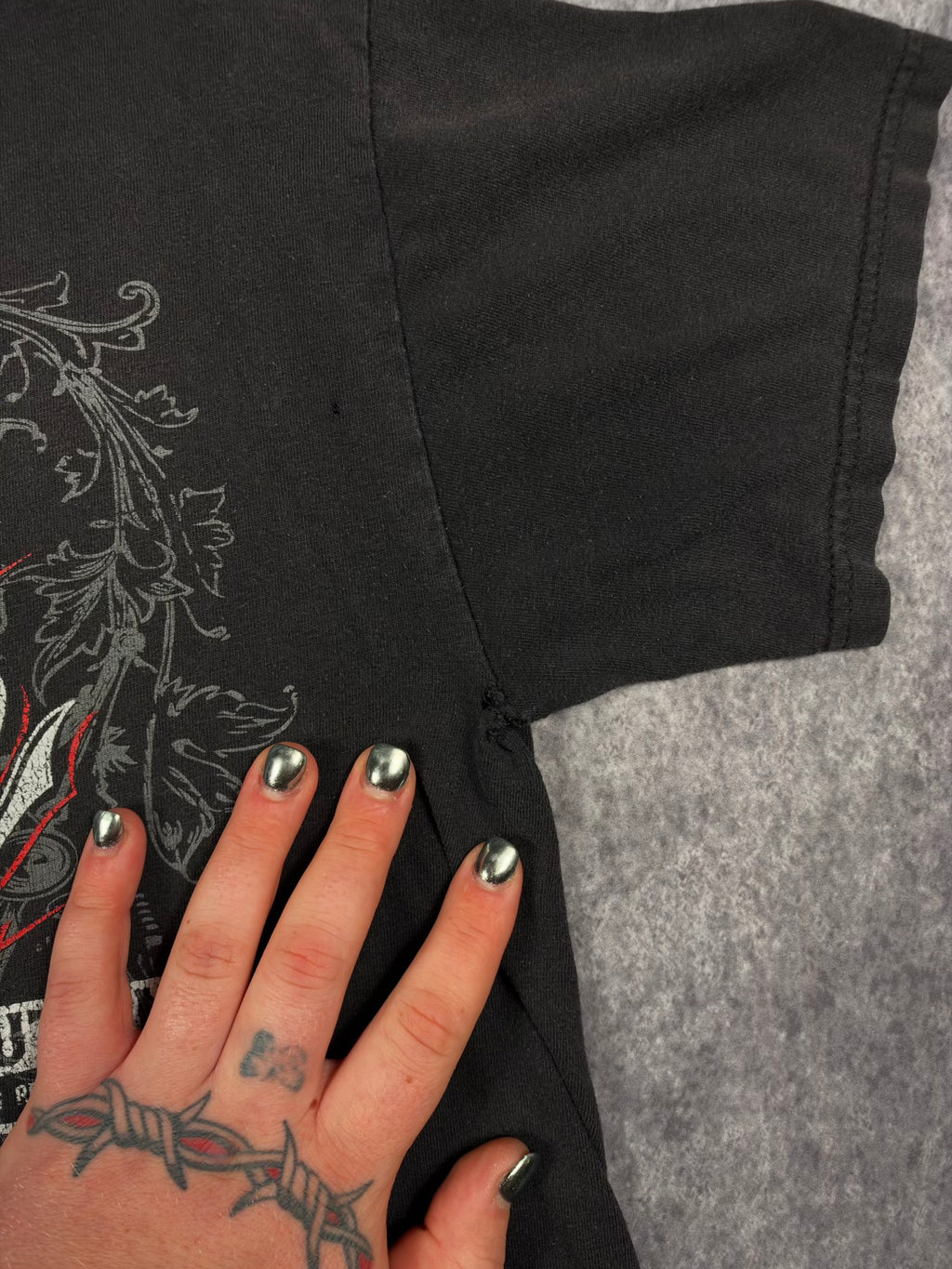(RARE) 2000s MMA ELITE SHIRT (S)