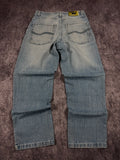 (rare) 2000s southpole black tab jeans (34x32)