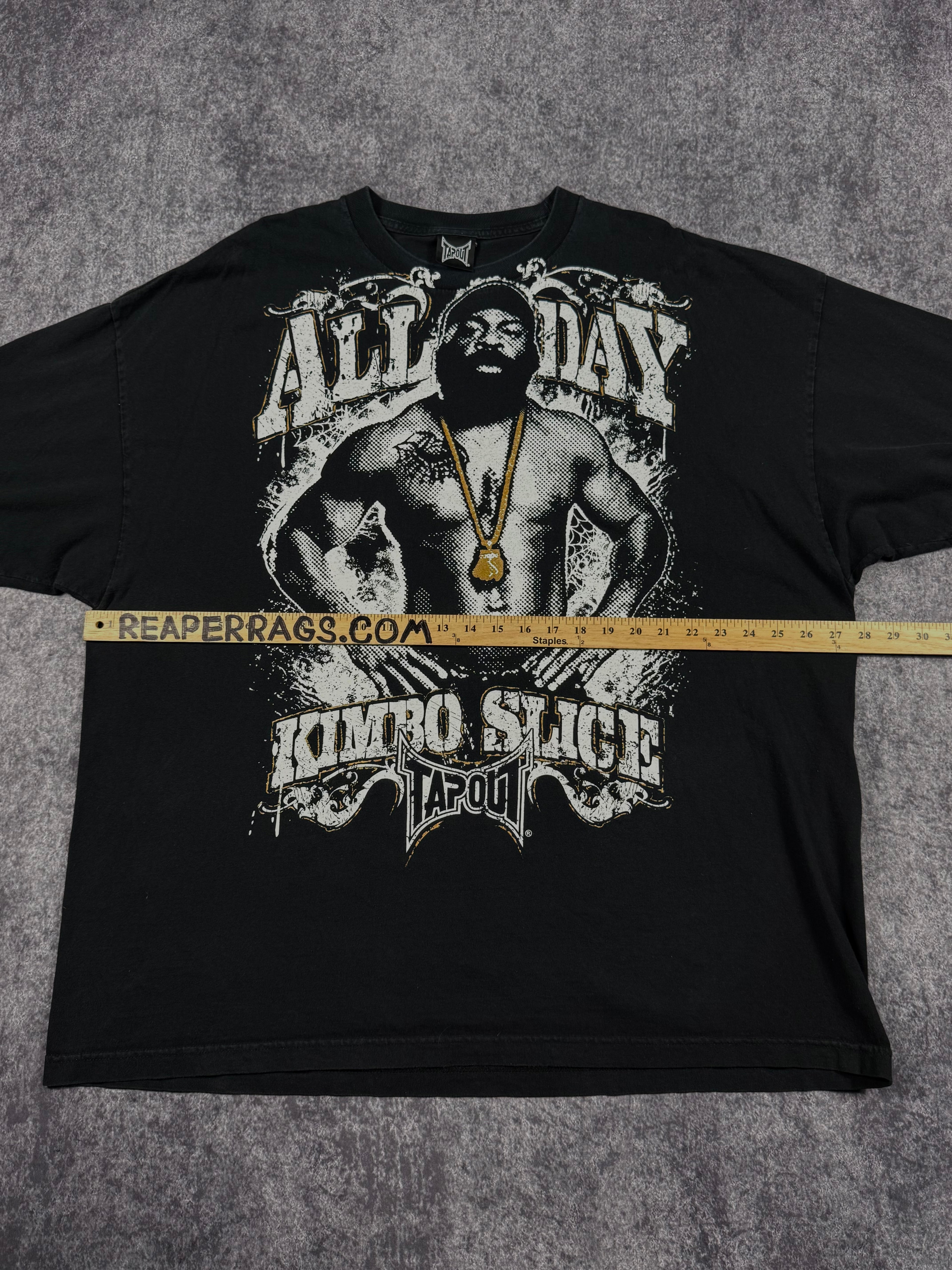 (rare) 2000s tapout x kimbo slice shirt (XXXL)