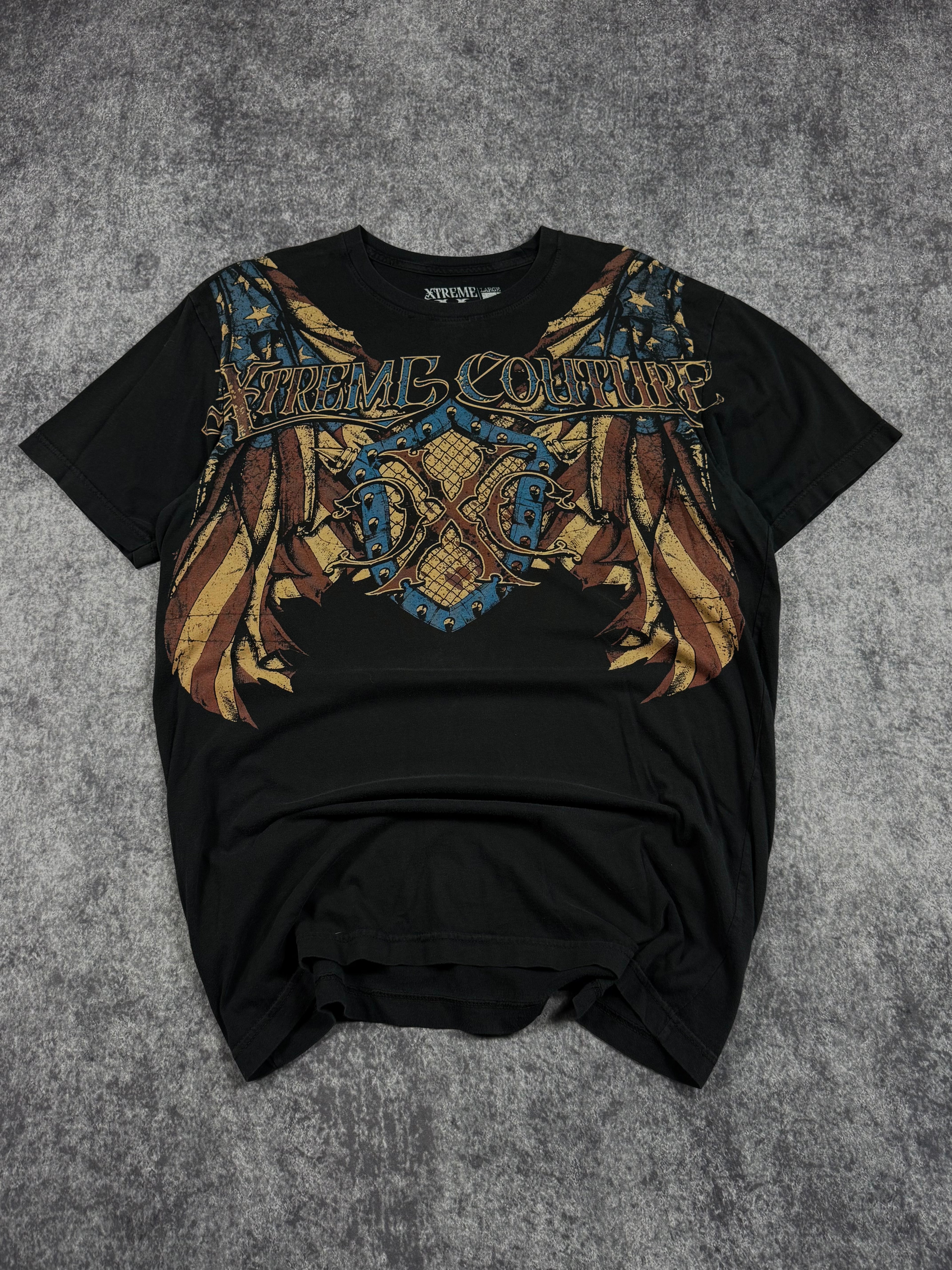 (rare) 2000s xtreme couture shirt (L)