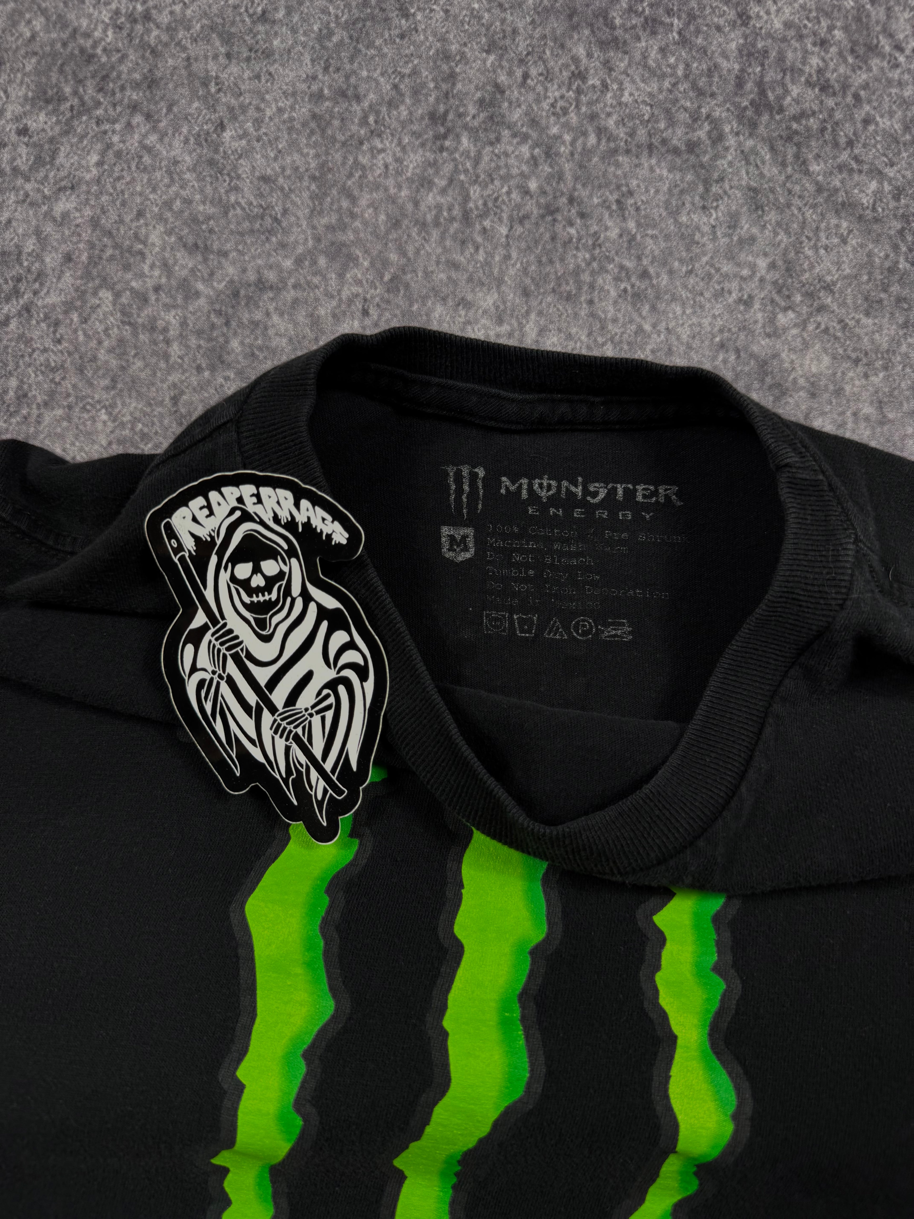 (rare) 2000s monster energy shirt (M)