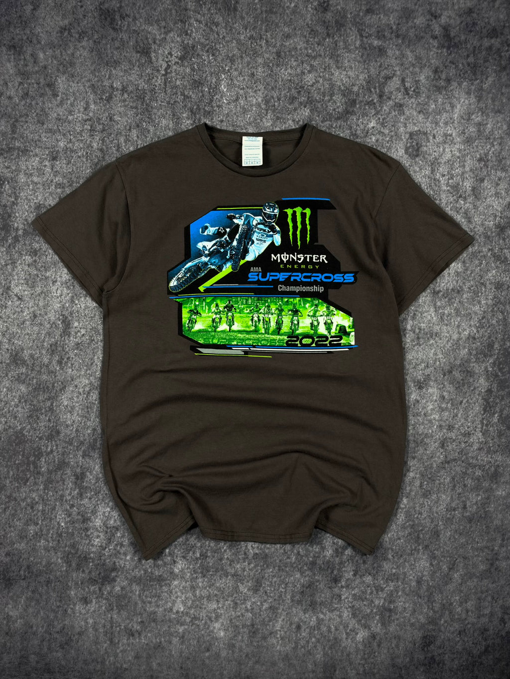 2000s MONSTER ENERGY x SUPERCROSS SHIRT (S)