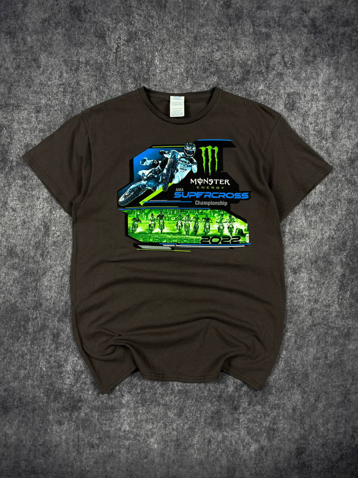 2000s MONSTER ENERGY x SUPERCROSS SHIRT (S)