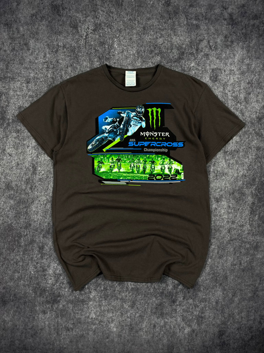 2000s MONSTER ENERGY x SUPERCROSS SHIRT (S)