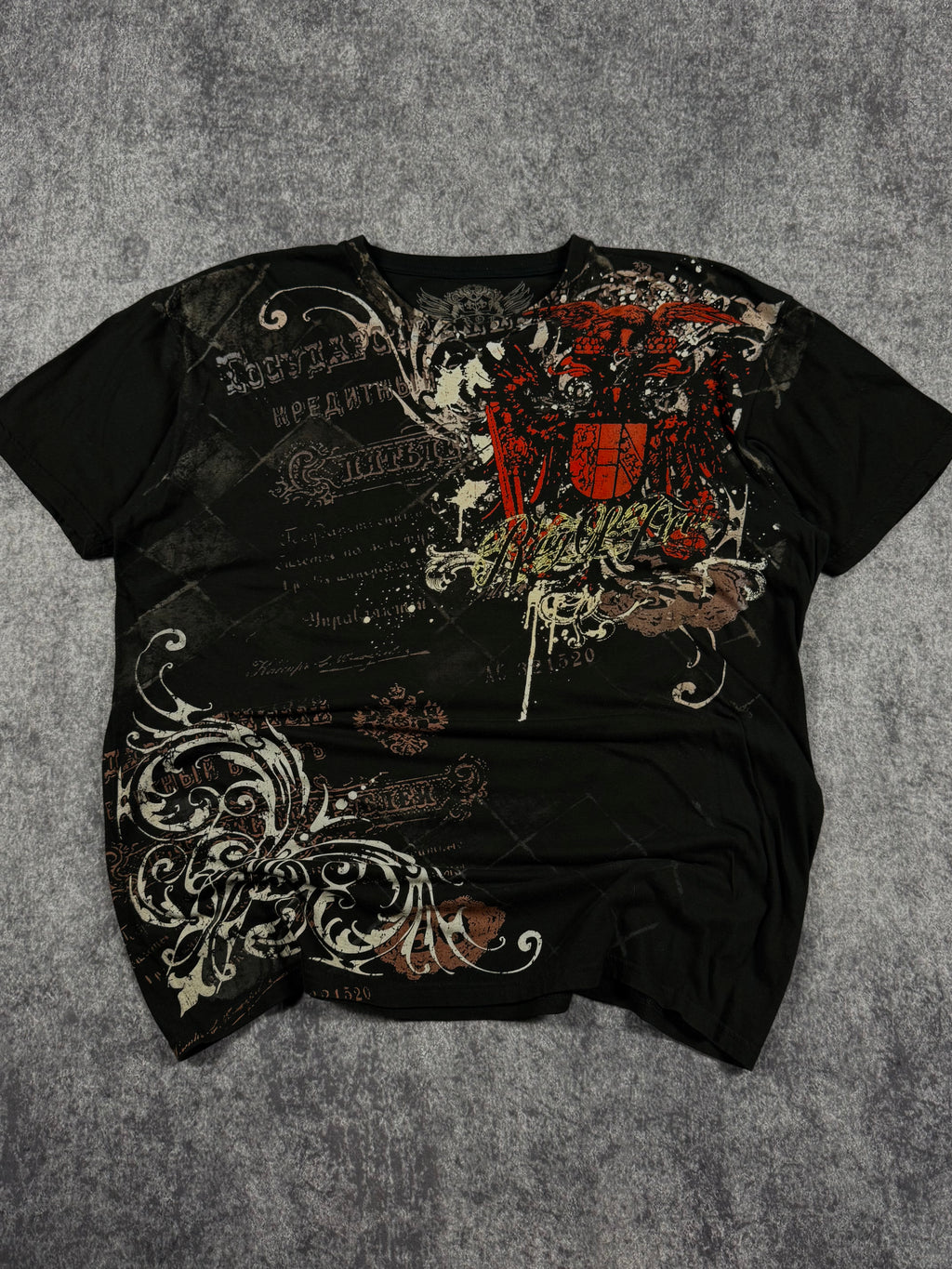 (rare) 2000s ring of fire shirt (XL)