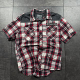 Y2K Affliction Button-Up Shirt (L)
