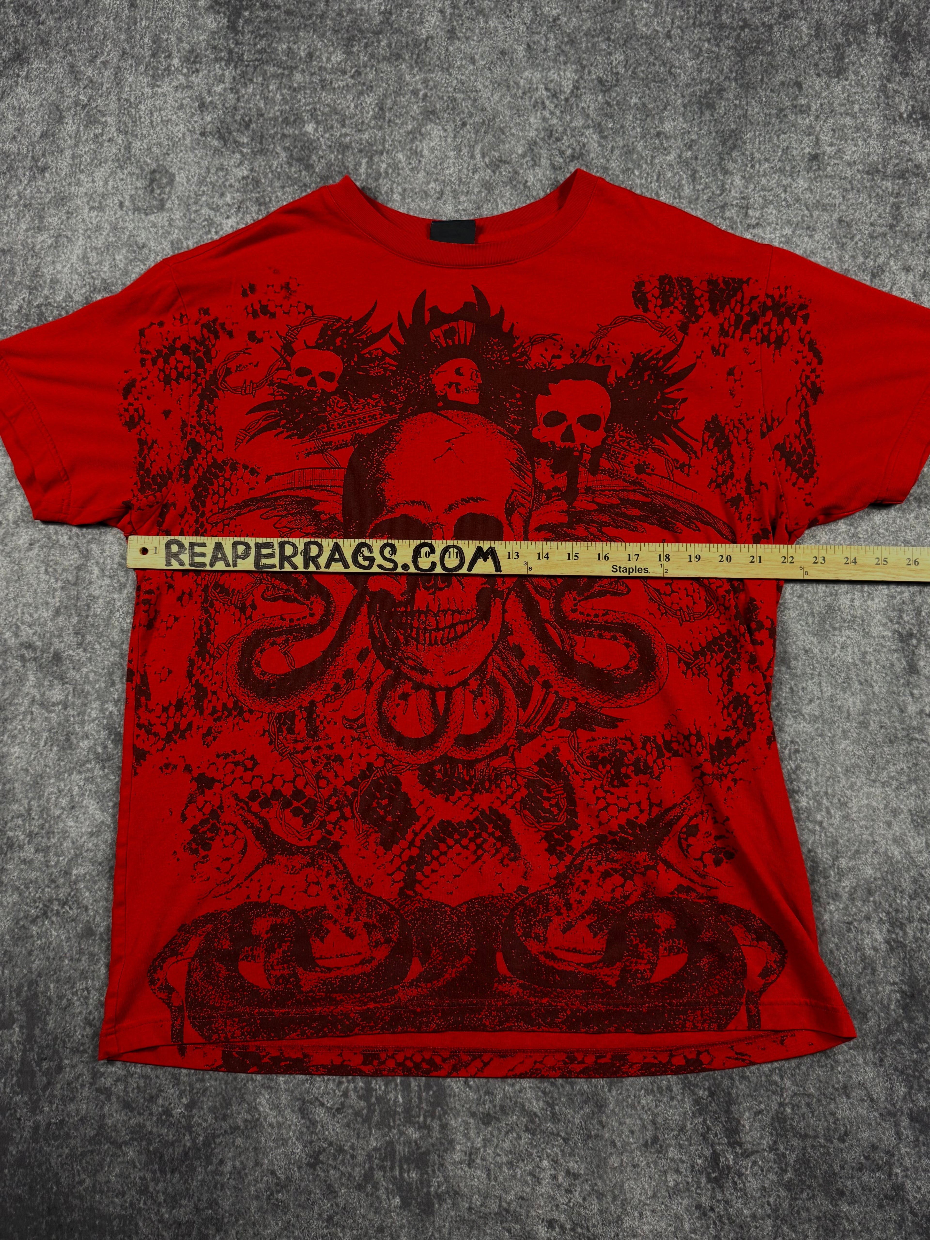 2000s skull shirt (L)