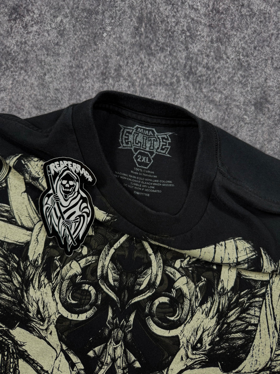 (rare) 2000s mma elite shirt (XL)