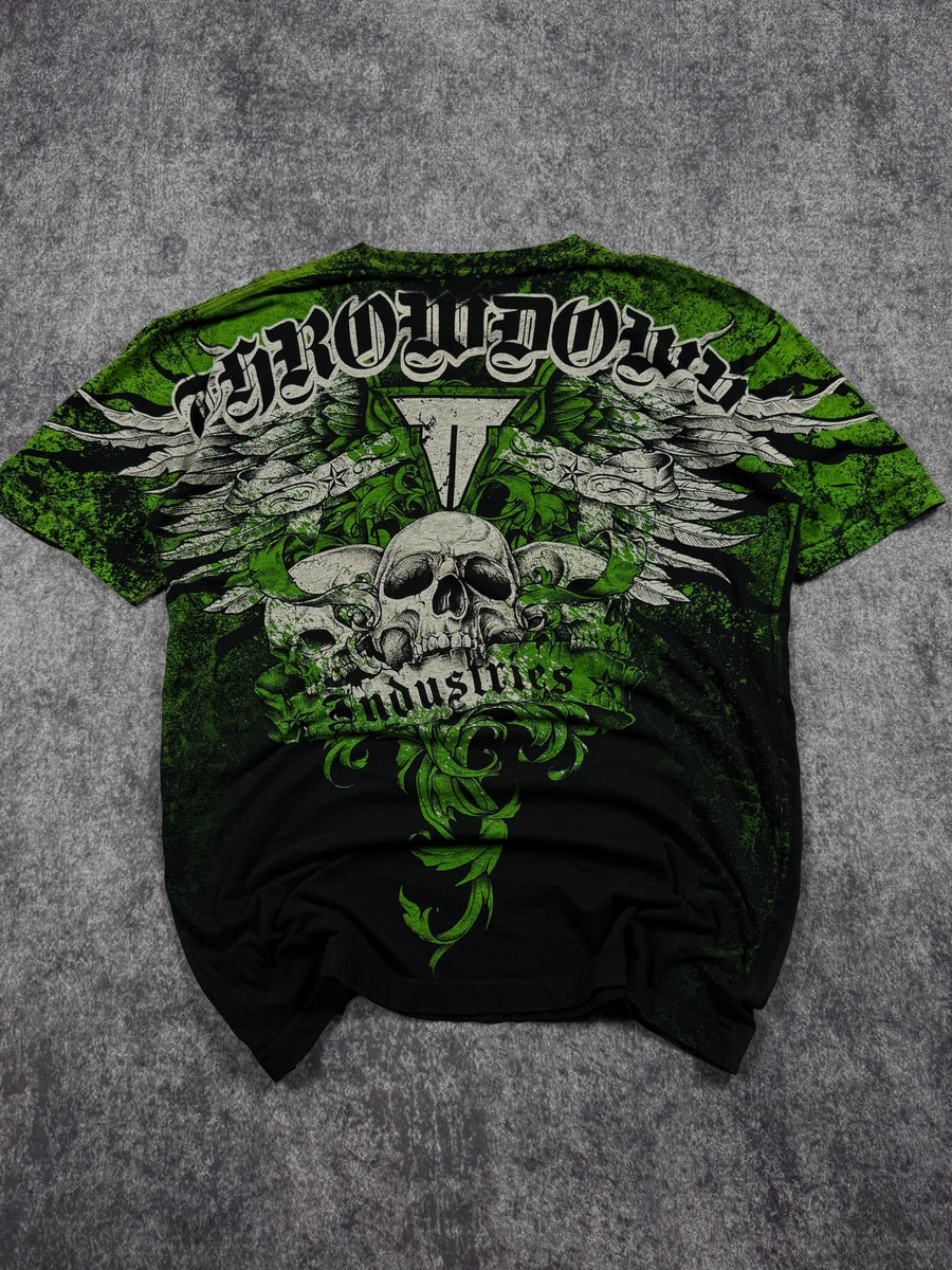 (rare) 2000s throwdown shirt (XL)
