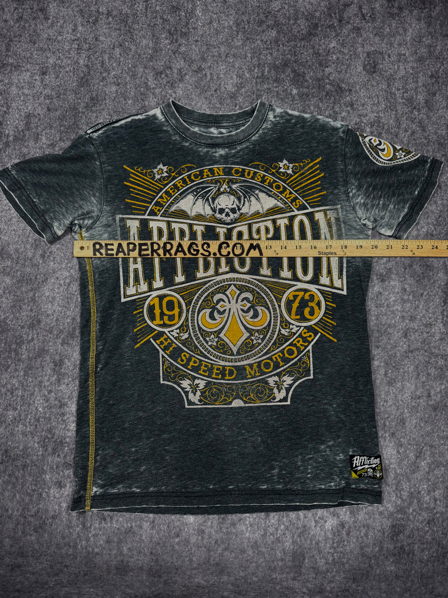 2000s affliction shirt (M)