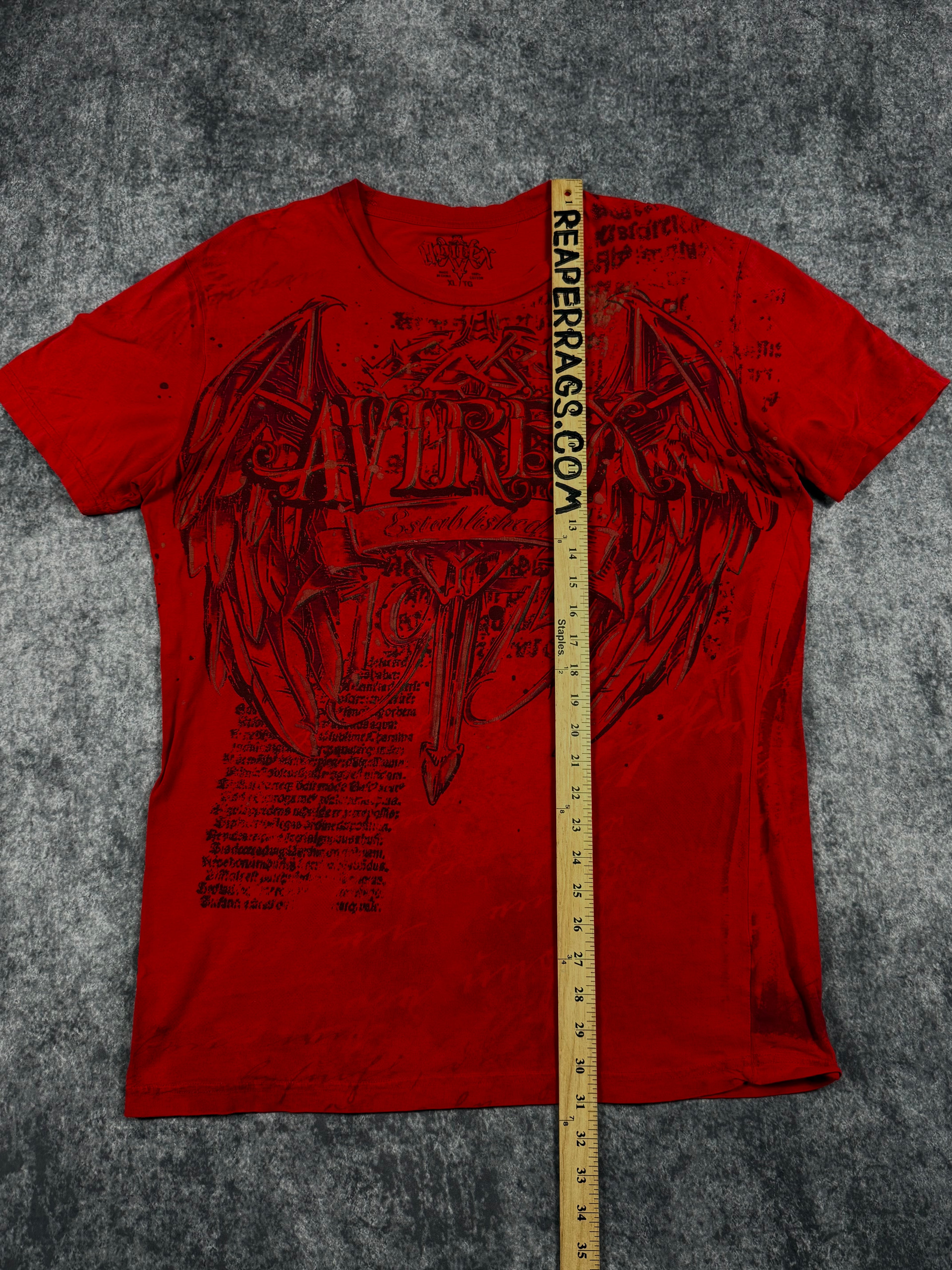 (rare) 2000s avirex shirt (XL)