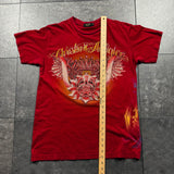 2000s Christian Audigier Rhinestone Shirt (S)