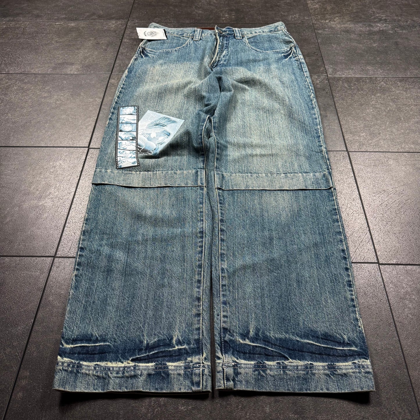 Y2K Deadstock JNCO Style Lot 29 Baggy Jeans (34x32)