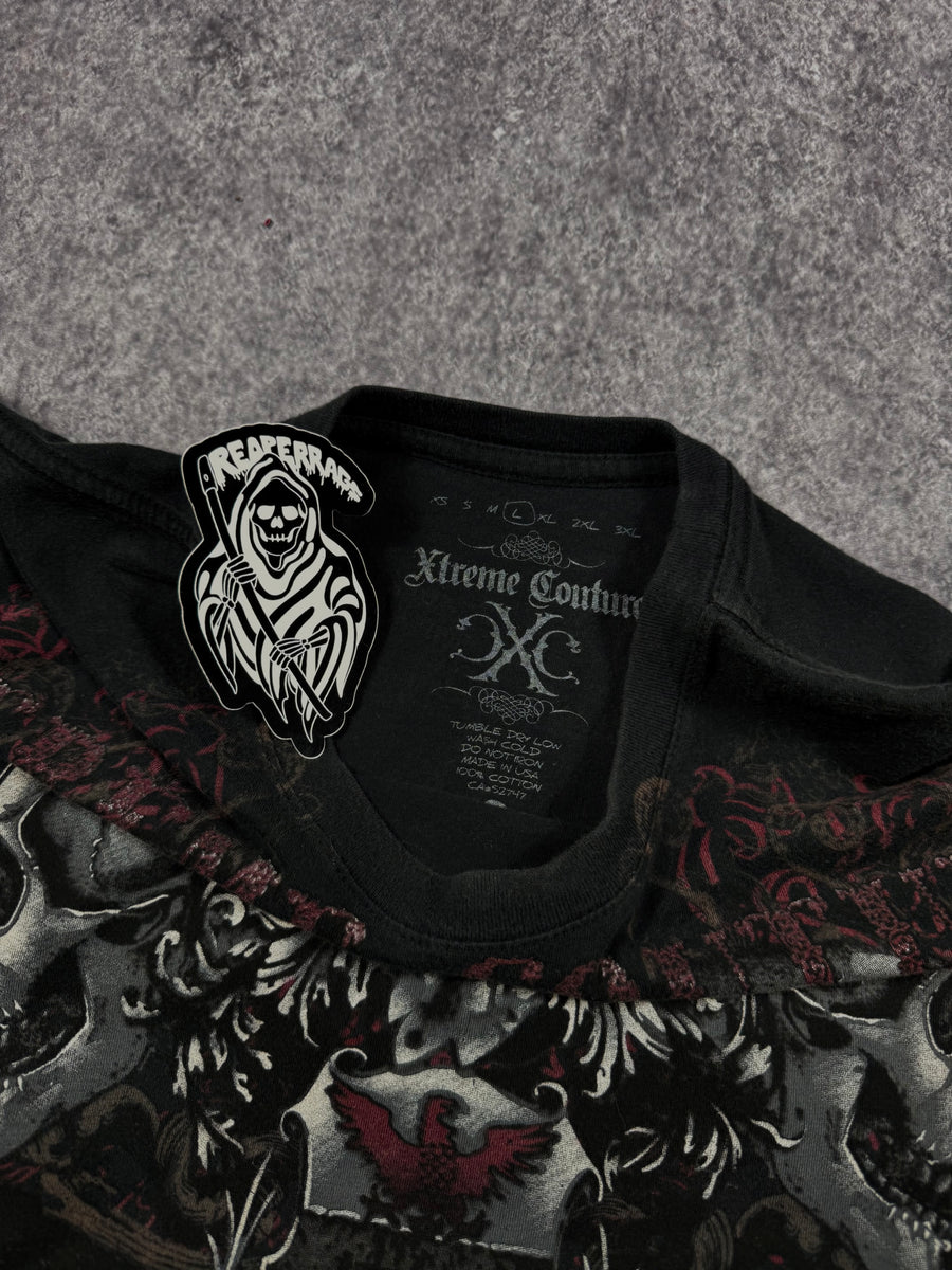 (rare) 2000s xtreme couture shirt (L)