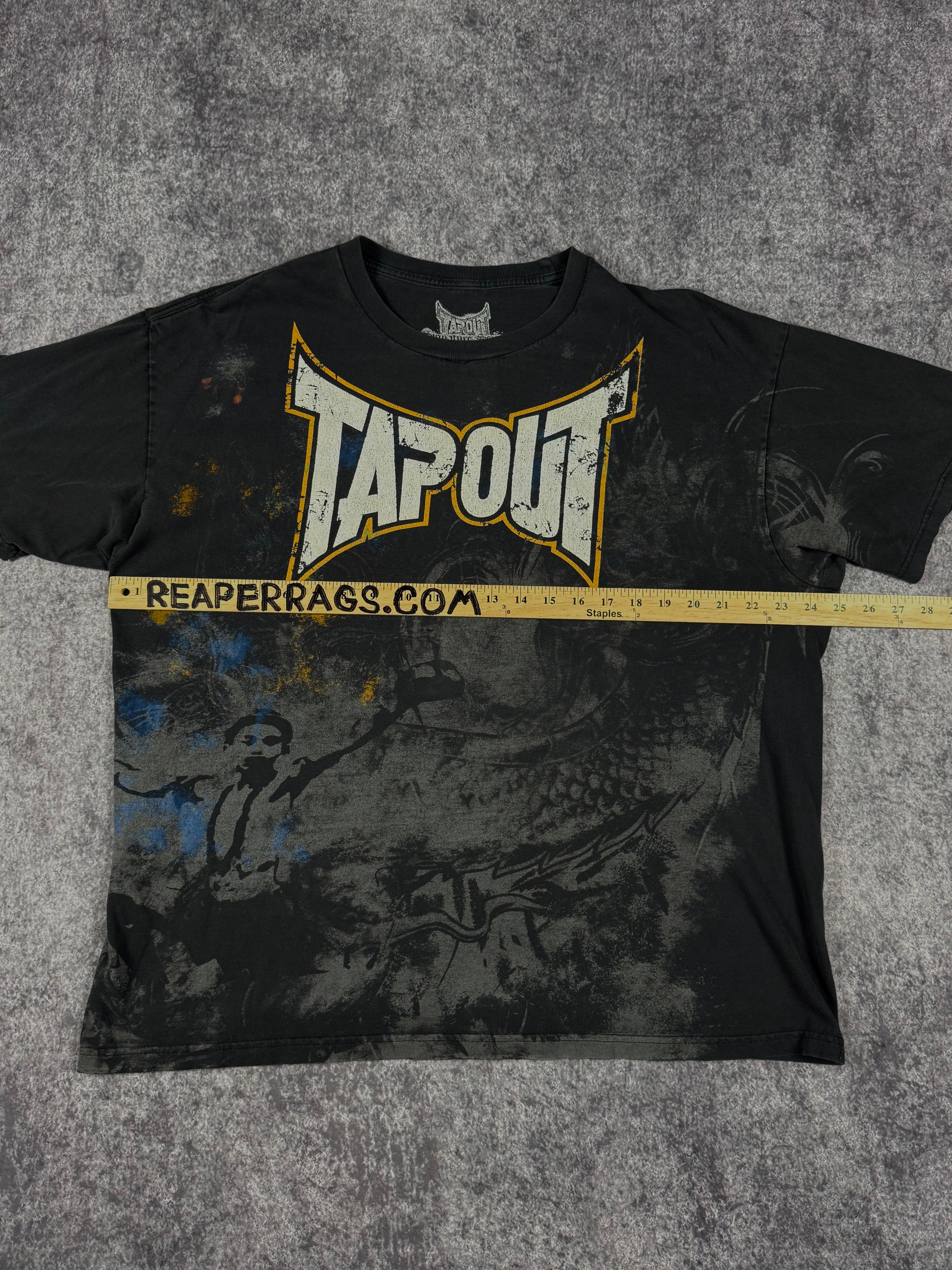 (rare) 2000s tapout signature series shirt (XXL)