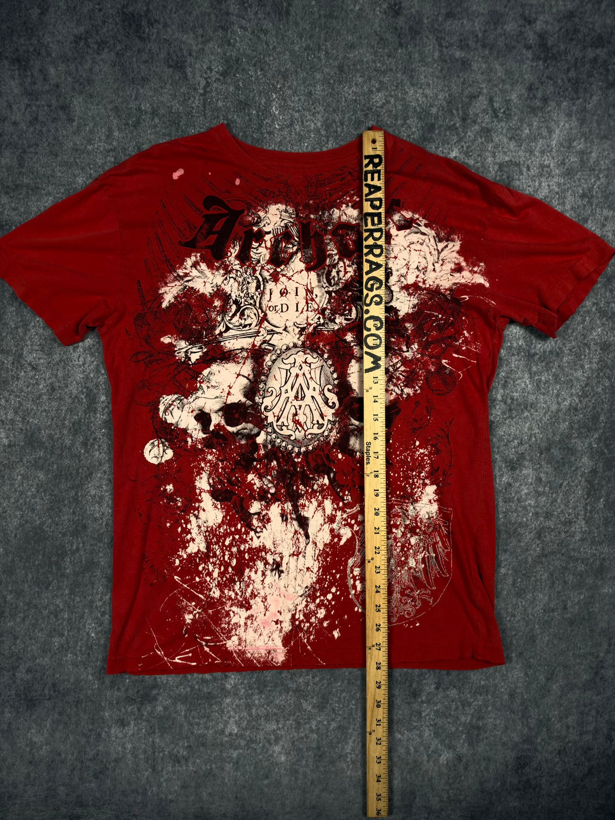 (RARE) 2000s ARCHAIC SHIRT (L)