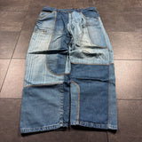 2000s Patchwork Jeans (40x30)
