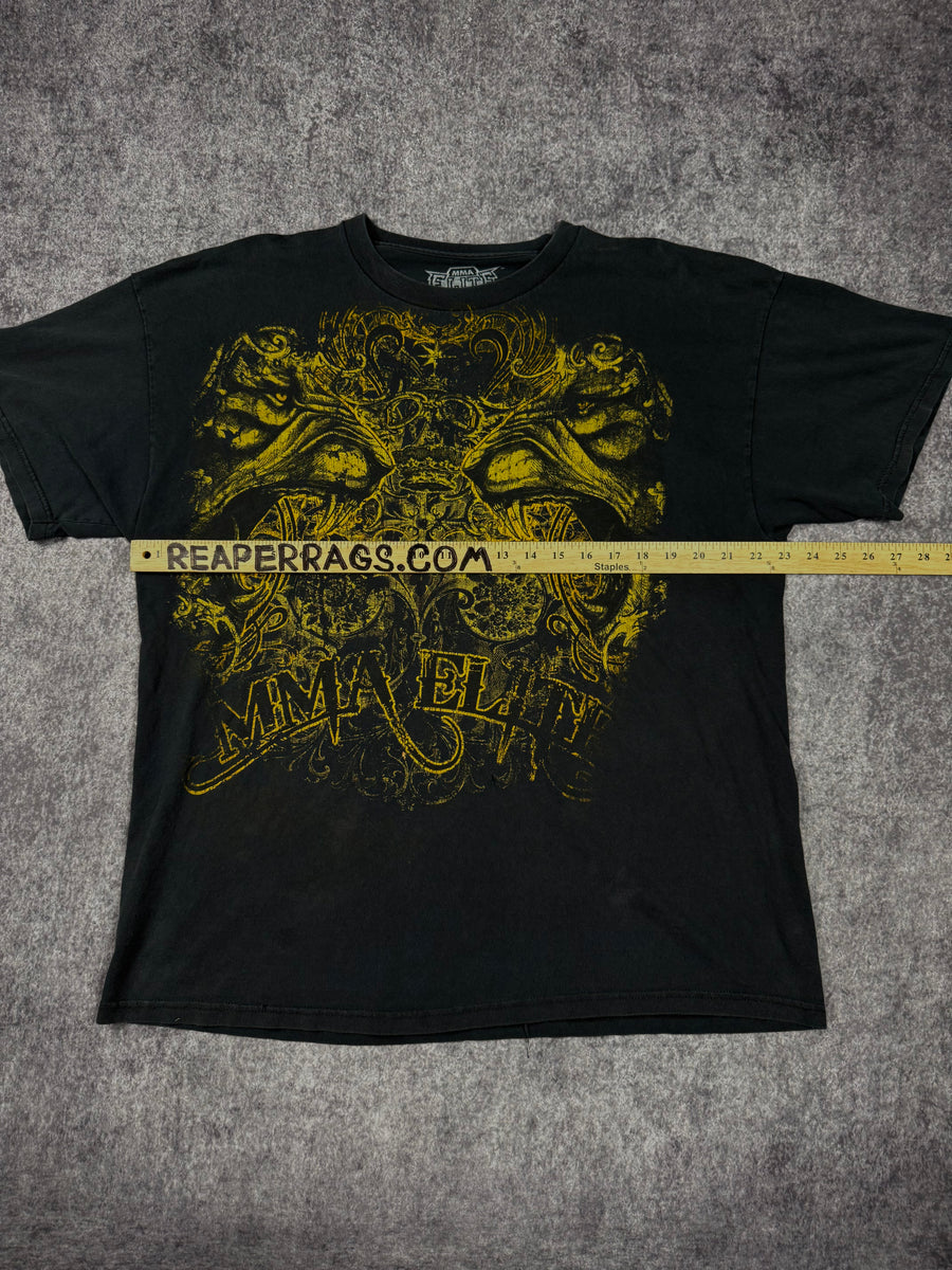 (rare) 2000s mma elite shirt (XL)