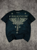 2000s winged chrome shirt (L)