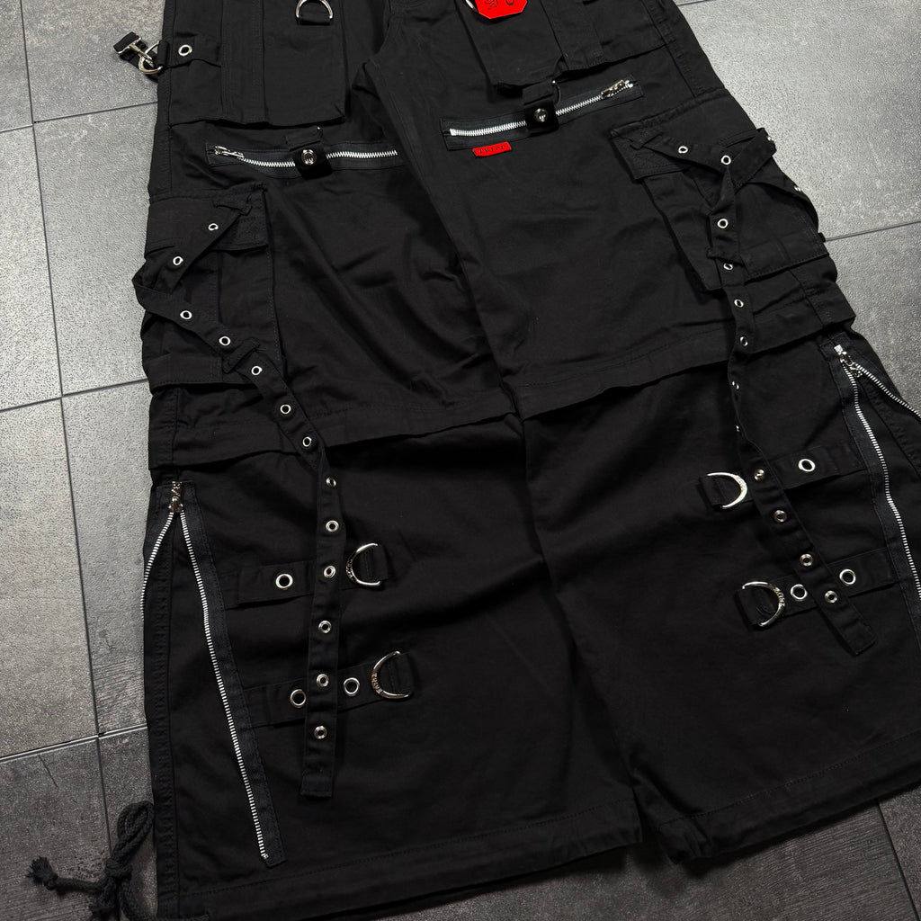 NWT 2000s Tripp NYC X-Strap Zip-Off Pant