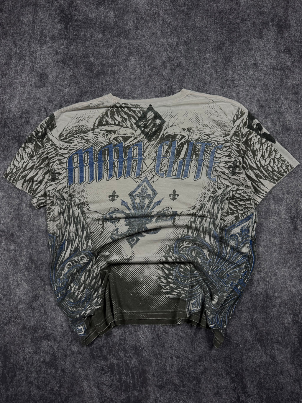 (rare) 2000s mma elite shirt (M)