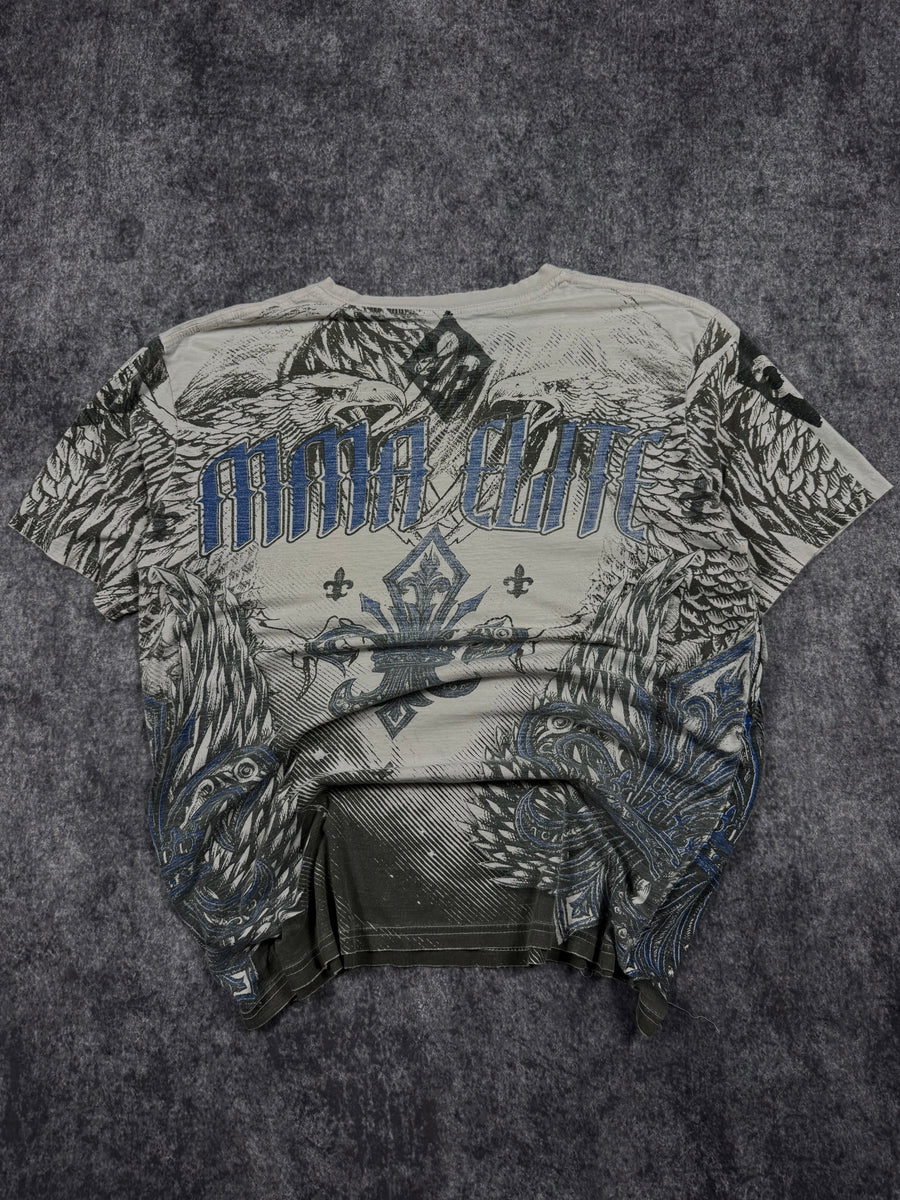 (rare) 2000s mma elite shirt (M)