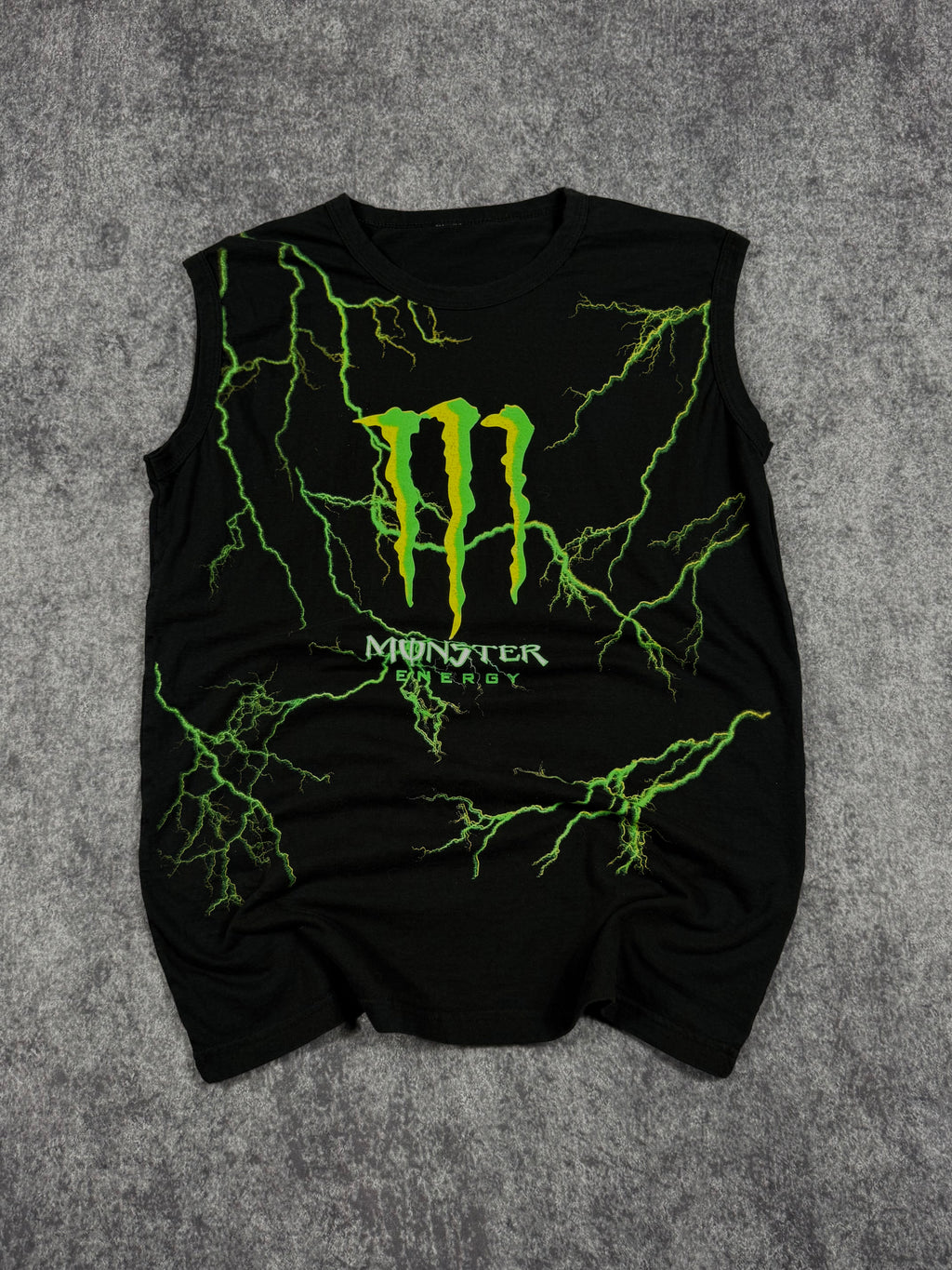 (rare) 2000s monster energy cutoff (L)