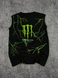 (rare) 2000s monster energy cutoff (L)